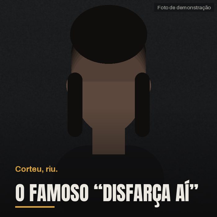 Disfarça aí