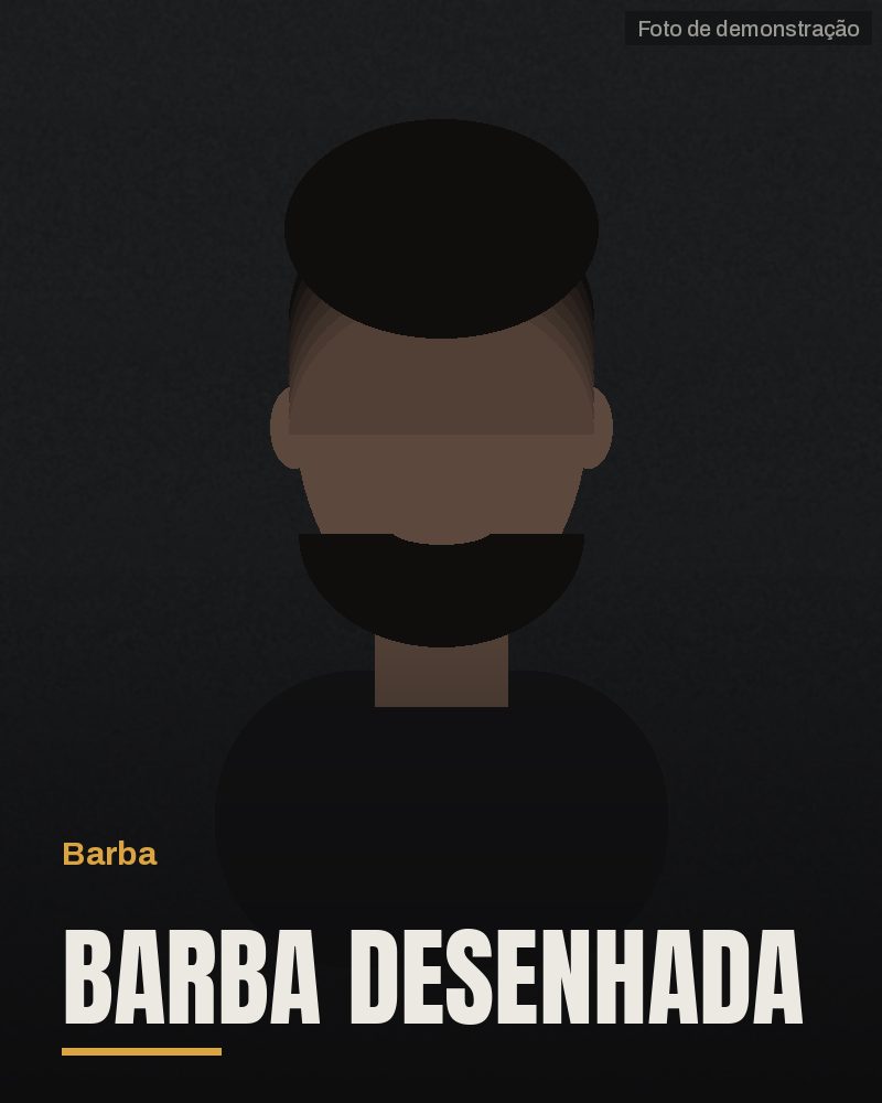 Corte Barba Desenhada