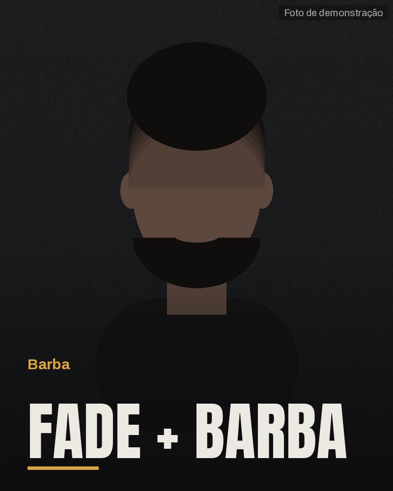 Corte Fade + Barba