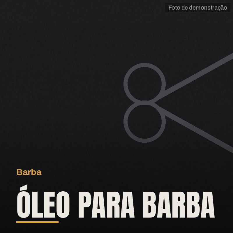 Óleo para Barba